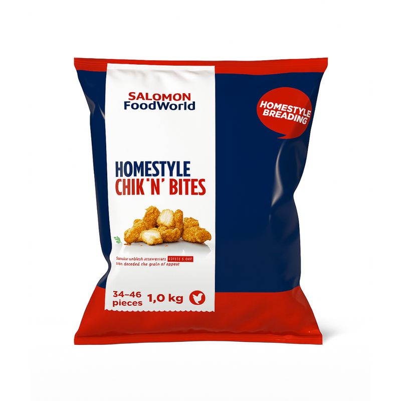 Homestyle Chicken Bites 1kg
