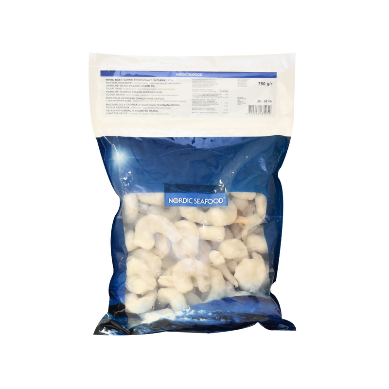 Garnelen ohne Kopf und ohne Schale 750g (26/30)