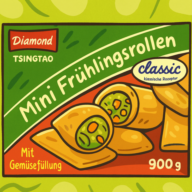 Mini Frühlingsrollen mit Gemüsefüllung 900g