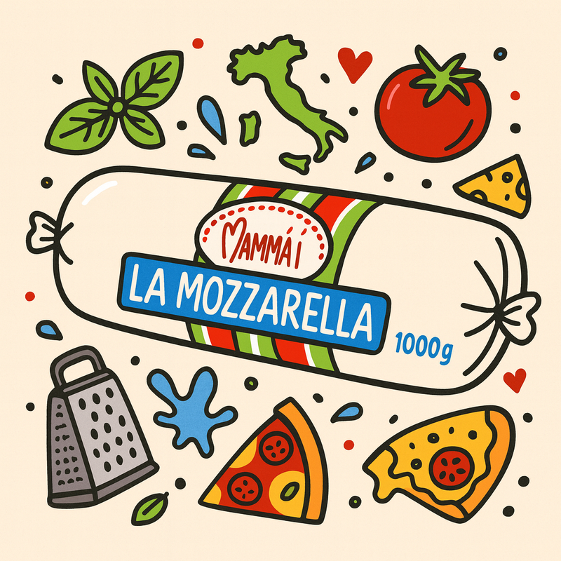 Mozzarella Stück 1kg